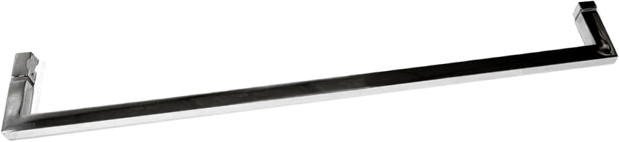 Душевая дверь в нишу Abber Schwarzer Diamant AG33140H 140 см, профиль хром, стекло прозрачное