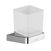 Стакан для ванной Ravak 10° TD 210.00 настенный, хром, стеклянный Стакан для ванной Ravak 10° TD 210.00 настенный, хром, стеклянный