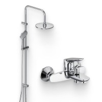 Душевой комплект Смеситель Damixa Jupiter 771000001 + Стойка 977000000