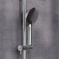 Душевой комплект Смеситель Damixa Jupiter 771000001 + Стойка 977000000