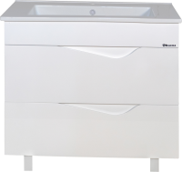 Тумба с раковиной Bellezza Эйфория 85 белая