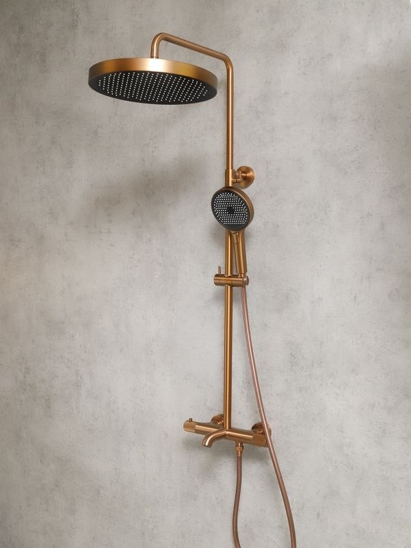 Душевая стойка AltroBagno Bilancia AltroBagnoBilancia030431BC матовая медь