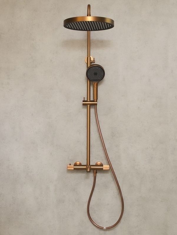 Душевая стойка AltroBagno Bilancia AltroBagnoBilancia030431BC матовая медь