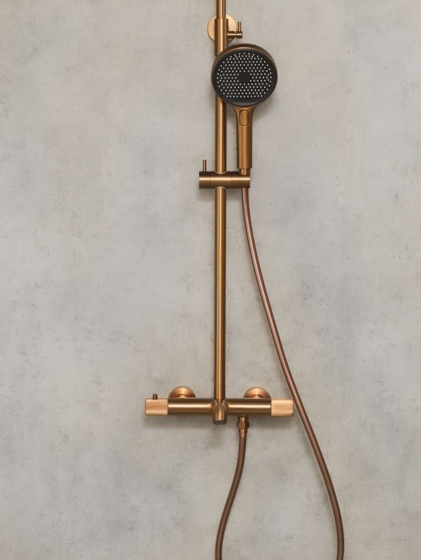 Душевая стойка AltroBagno Bilancia AltroBagnoBilancia030431BC матовая медь