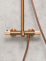 Душевая стойка AltroBagno Bilancia AltroBagnoBilancia030431BC матовая медь