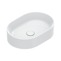 Накладная раковина Catalano Zero 0122500001 50 глянцевая белая, овальная