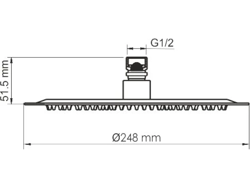 Душевой комплект Wasserkraft Fulda A5251.219.258 С ВНУТРЕННЕЙ ЧАСТЬЮ, черный