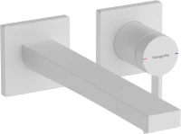 Смеситель для раковины Hansgrohe Tecturis E 73051700 С ВНУТРЕННЕЙ ЧАСТЬЮ матовый белый Смеситель для раковины Hansgrohe Tecturis E 73051700 С ВНУТРЕННЕЙ ЧАСТЬЮ матовый белый