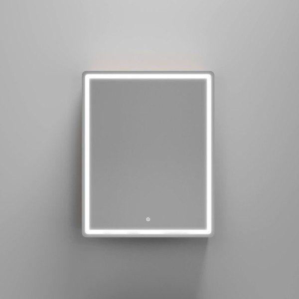 Зеркало-шкаф Sancos Mirror 60, с подсветкой, дуб галифакс натуральный