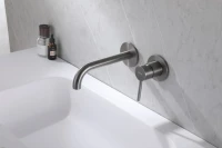 Смеситель для раковины Abber Wasser Kreis AF8112NG С ВНУТРЕННЕЙ ЧАСТЬЮ, никель Смеситель для раковины Abber Wasser Kreis AF8112NG С ВНУТРЕННЕЙ ЧАСТЬЮ, никель