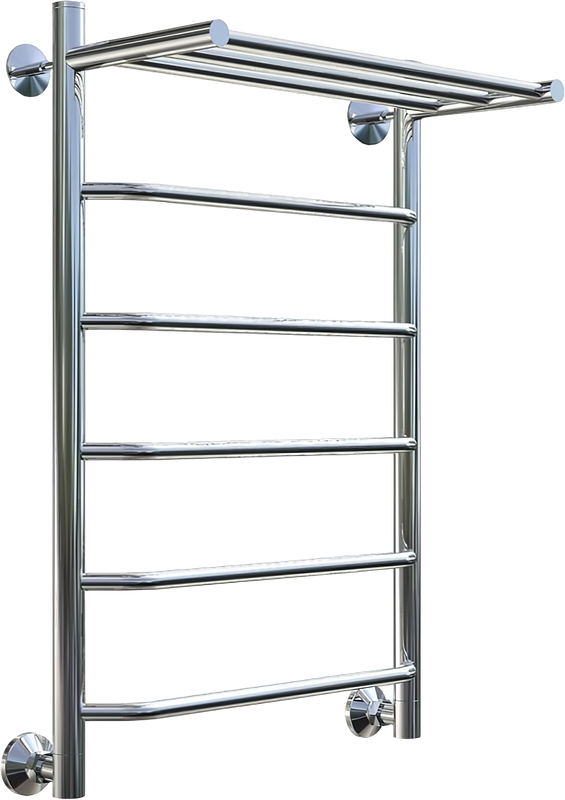 Полотенцесушитель водяной Тругор ЛЦ Браво НП 1 П 80x50, с полкой