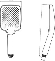 Душевая лейка Raglo R450.52 хром