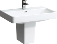 Раковина Laufen Pro S 8.1096.7.000.104.1 70 прямоугольная, с полупьедесталом