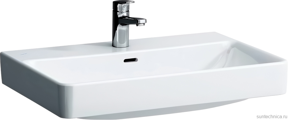 Раковина Laufen Pro S 8.1096.7.000.104.1 70 прямоугольная, с полупьедесталом