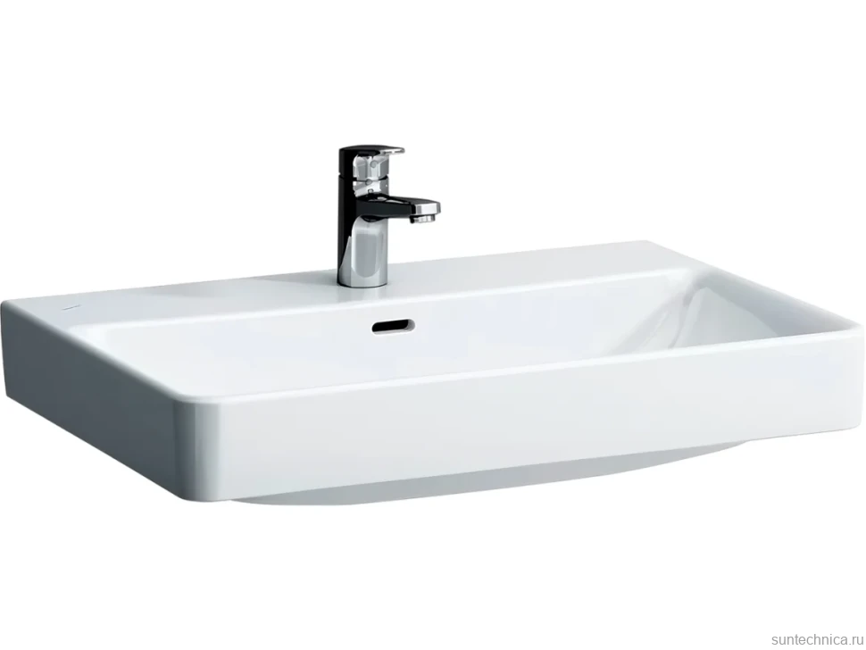 Раковина Laufen Pro S 8.1096.7.000.104.1 70 прямоугольная, с полупьедесталом