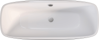 Акриловая ванна Grossman GR-2801B 150x75 см, отдельностоящая, глянцевая черная, с каркасом, со сливом-переливом