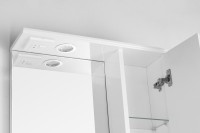 Мебель для ванной комнаты Style Line Олеандр-2 55 Люкс, белая