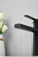 Смеситель для раковины BELZ B813 B10813-7 черный Смеситель для раковины BELZ B813 B10813-7 черный