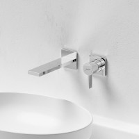 Смеситель для раковины Sancos Linn, хром, SC9021CH