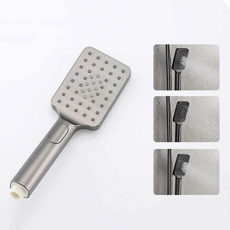 Душевая стойка Frap H62 F2462-9 оружейная сталь