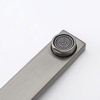 Душевая стойка Frap H62 F2462-9 оружейная сталь