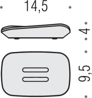 Мыльница Colombo Design Alize B2540