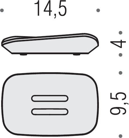 Мыльница Colombo Design Alize B2540