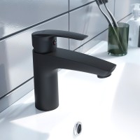 Смеситель для раковины IDDIS Ray RAYBL00i01K черный матовый