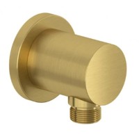 Шланговое подключение Kludi Nova Fonte Puristic 20543N0-15 брашированное золото