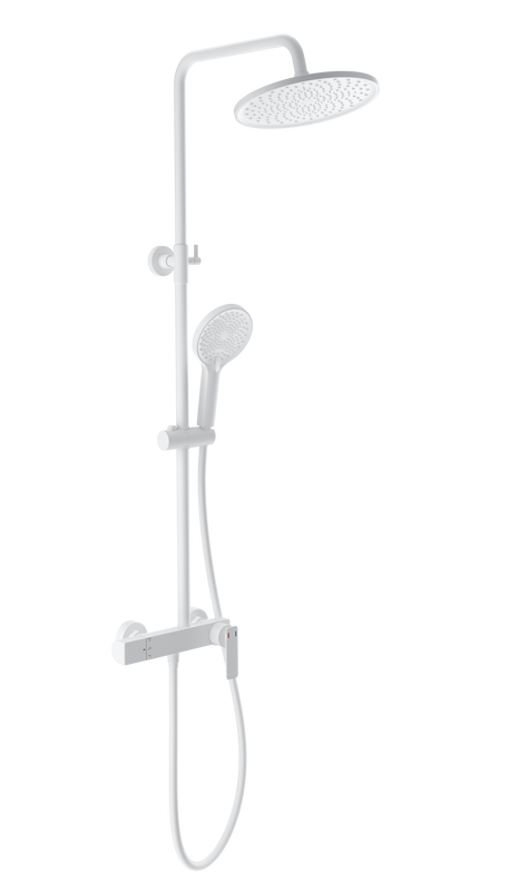 Душевая стойка Wonzon & Woghand WW-B3517-MW матовая белая