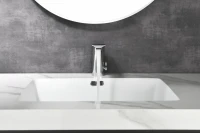 Смеситель для раковины Black&White Gravity 7101С сенсорный, chrome
