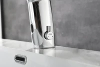 Смеситель для раковины Black&White Gravity 7101С сенсорный, chrome