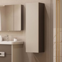 Шкаф-пенал для ванной AQUATON Ар-Деко 32 кашемир Шкаф-пенал для ванной AQUATON Ар-Деко 32 кашемир