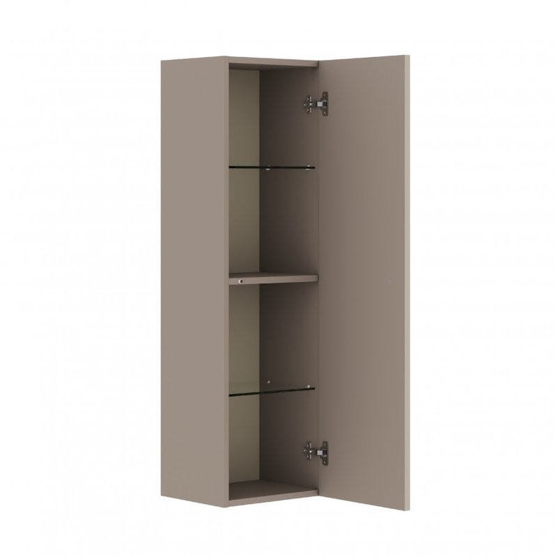 Шкаф-пенал для ванной AQUATON Ар-Деко 32 кашемир