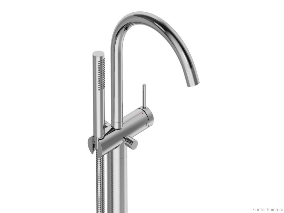 Напольный смеситель для ванны с душем Ravak Freedom FM 082.00CR хром