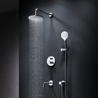 Душевой комплект AM.PM X-Joy FT85A3RH30 С ВНУТРЕННЕЙ ЧАСТЬЮ, с термостатом, хром