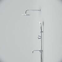 Душевой комплект AM.PM X-Joy FT85A3RH30 С ВНУТРЕННЕЙ ЧАСТЬЮ, с термостатом, хром