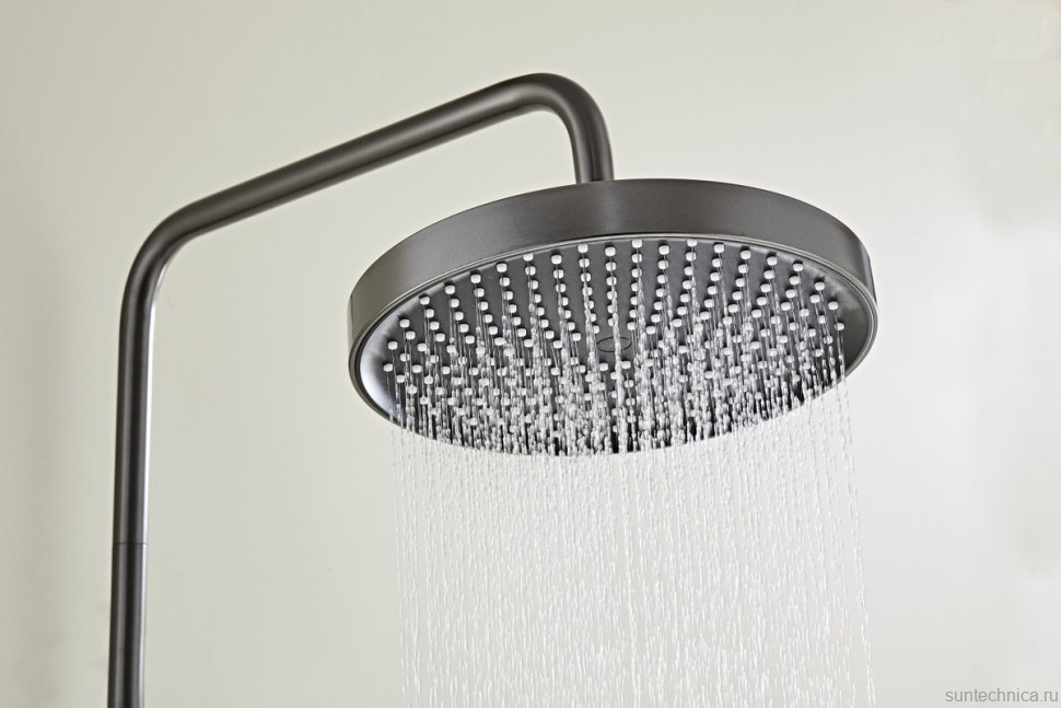 Душевая стойка Haiba HB24553-3 оружейная сталь