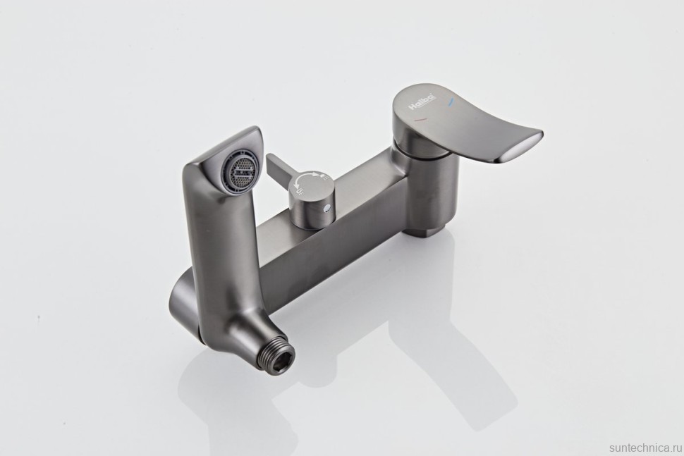 Душевая стойка Haiba HB24553-3 оружейная сталь