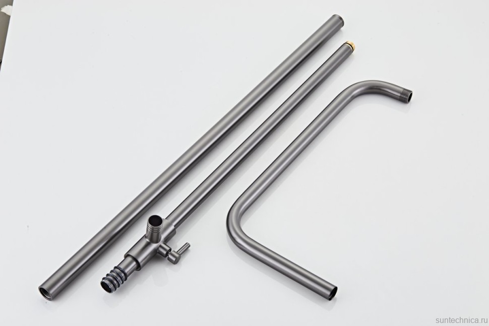 Душевая стойка Haiba HB24553-3 оружейная сталь