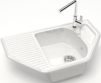 Мойка кухонная Marrbaxx Рики Z022Q001 белый лед