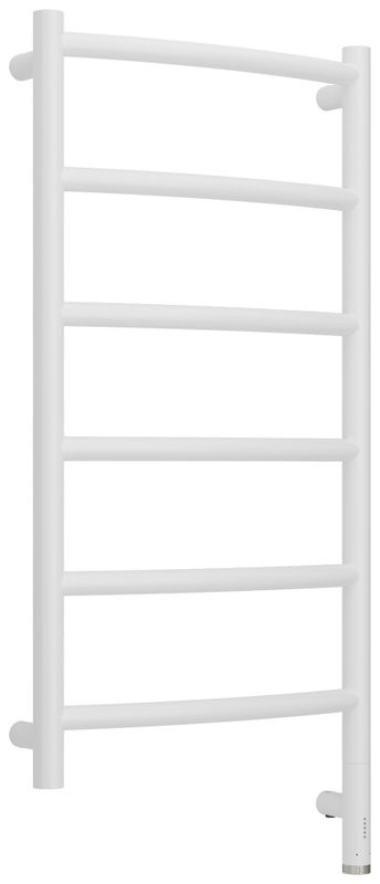 Полотенцесушитель электрический Сунержа Галант 3.1 30-6001-8040 90x45 см, подключение справа, матовый белый, лесенка