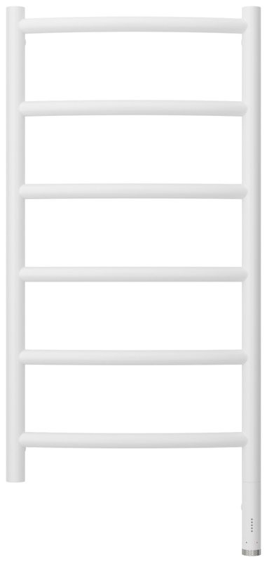 Полотенцесушитель электрический Сунержа Галант 3.1 30-6001-8040 90x45 см, подключение справа, матовый белый, лесенка