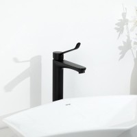 Смеситель для раковины Gappo G21-6 G1021-26 черный