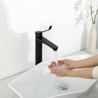 Смеситель для раковины Gappo G21-6 G1021-26 черный