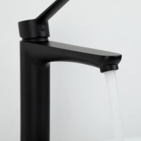 Смеситель для раковины Gappo G21-6 G1021-26 черный