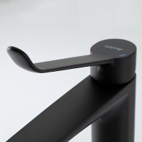 Смеситель для раковины Gappo G21-6 G1021-26 черный