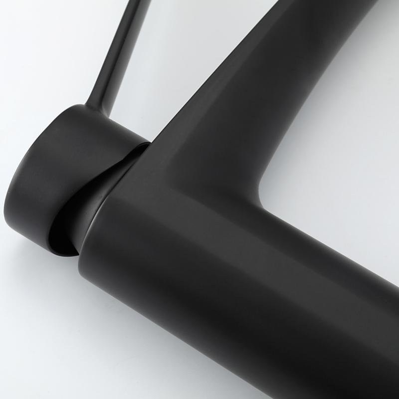 Смеситель для раковины Gappo G21-6 G1021-26 черный