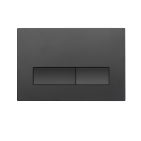 Кнопка смыва для унитаза Wonzon & Woghand WW-IB224-MB пластик, цвет матовый черный