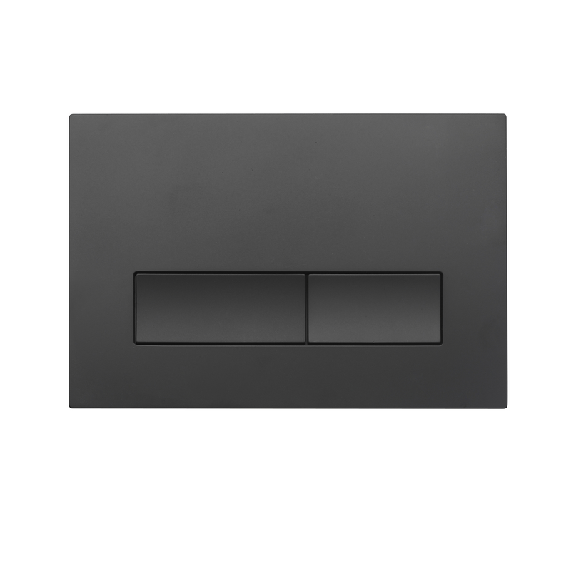 Кнопка смыва для унитаза Wonzon & Woghand WW-IB224-MB пластик, цвет матовый черный